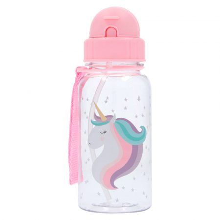Botella Plastico unicornio Personalizable Tutete JanaBanana